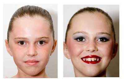 So wenden Sie Bühnen -Make -up an