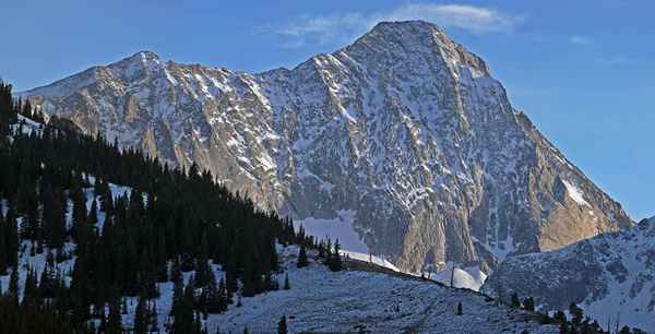 Como escalar o mais forte dos quetos do Colorado Capitol Peak Colorado