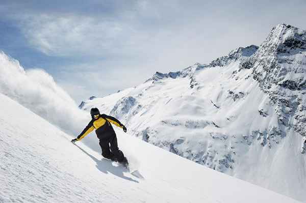 Wie man einen Snowboard fakie fährt (Schalter)