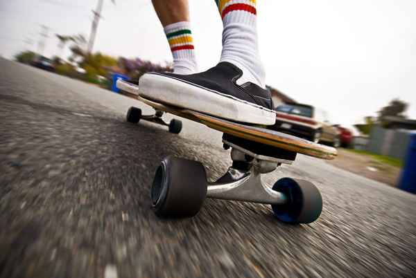 Cómo usar zapatos con calzado para reparar zapatos de skate