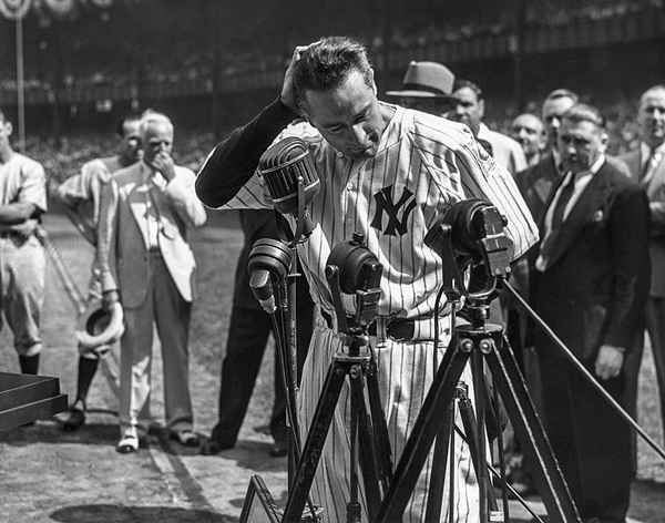 Il discorso d'addio di Lou Gehrig