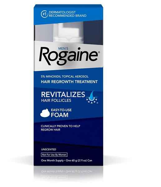 Recenzja produktu piankowego Rogaine Rogaine