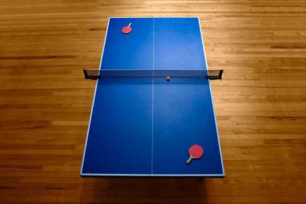 Elegir una mesa de ping-pong