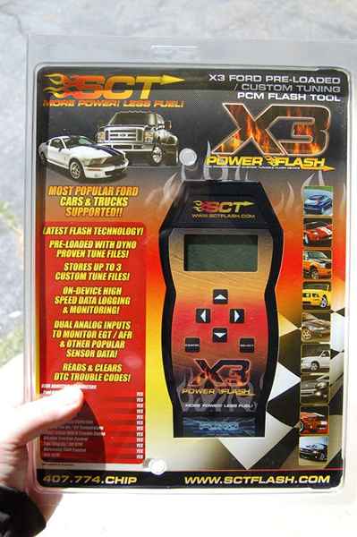 Revue du produit SCT X3 Power Flash Programmer