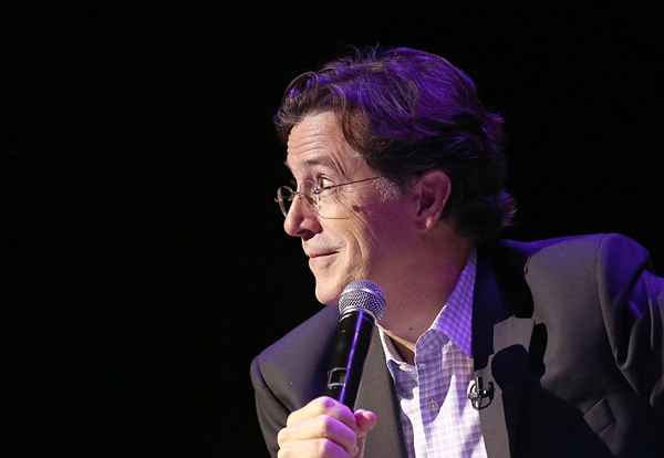 Stephen Colbert no jantar dos correspondentes da Casa Branca