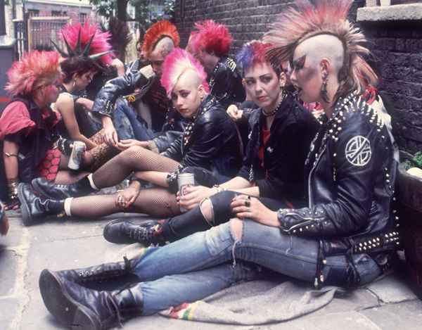 El movimiento punk o la corteza punk