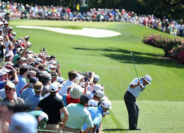 Os vencedores do concurso do Masters Par-3