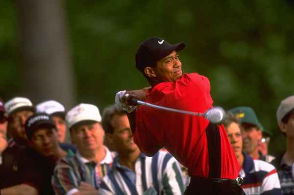 Tiger Woods 'Masters vinner, rekorder og årlige score