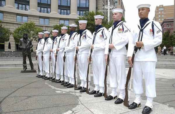 U.S. Guardia cerimoniale della Marina