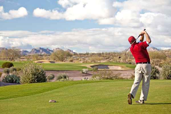 Hva er 'tipsene' på en golfbane?