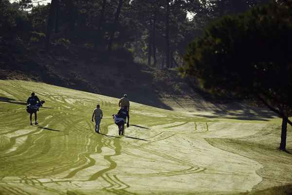 ¿Qué significa 'barrendero de rocío' en el golf??