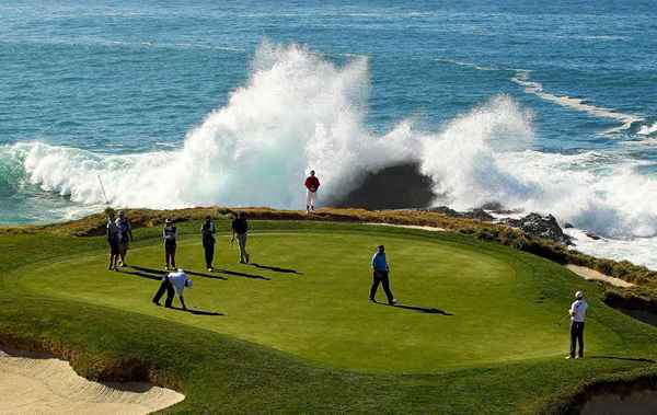 ¿Qué es un campo de campeonato en golf??