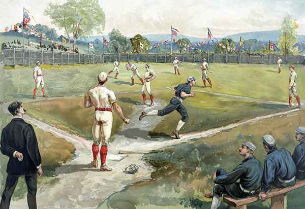 Baseballstjerner på 1800 -tallet