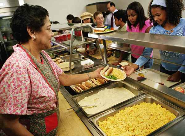 Ser un trabajador de la cafetería escolar