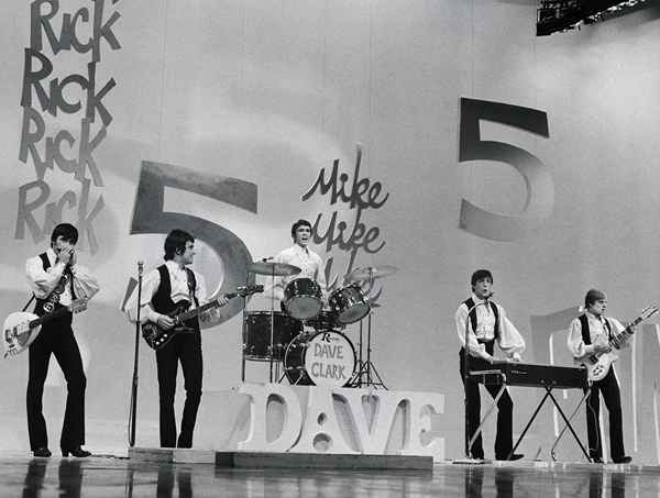 La deuxième vague de British Invasion Dave Clark Five