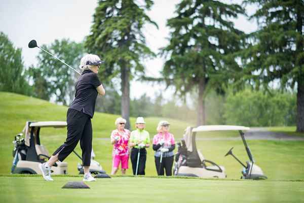 Foursomes canadense Como jogar o formato de golfe