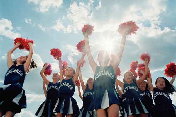 Prost, Gesänge und Schreien für Cheerleader