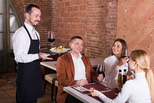 Diversi tipi di posizioni del ristorante