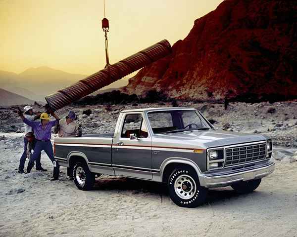 Ford F Pickup Trucks, 1980 - 1986