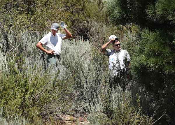 Golfens regel 18 hjerneslag-og-avstand, tapt eller OB, Provisionals