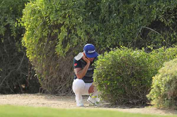 La règle 19 du golf s'applique à un bal injouable