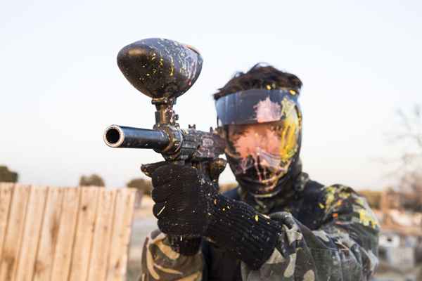 Quanto velocemente può sparare una pistola da paintball