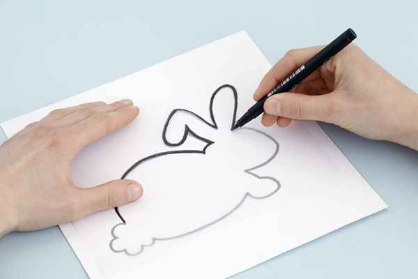 Comment dessiner un lapin de lapin réaliste