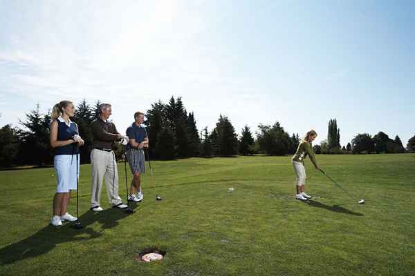 Wie man ein Captain's Choice Golfturnier spielt