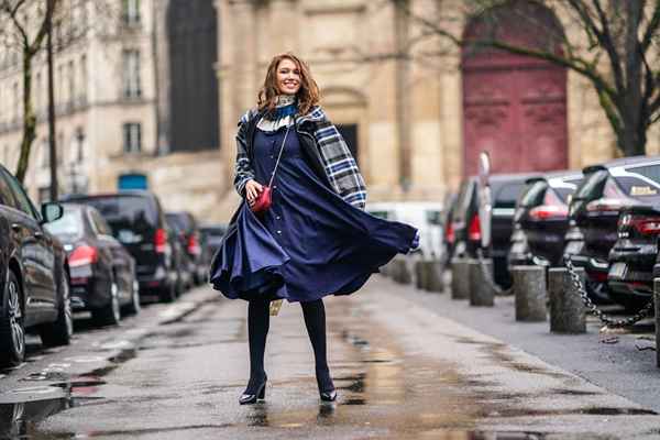 Como usar um vestido no inverno e ficar quente