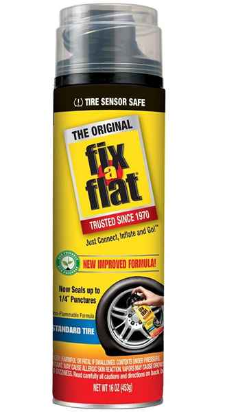 É fix-a-flat um produto perigoso?