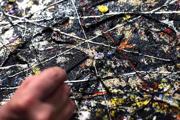 Materiais e técnicas de Jackson Pollock