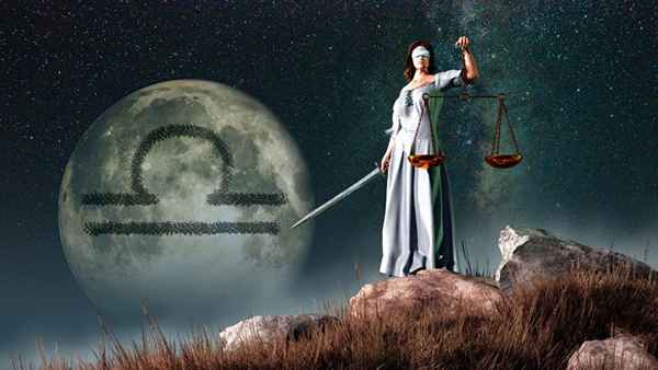 La luna firma la luna en Libra