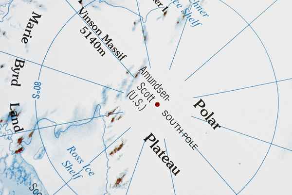 Monte Vinson a montanha mais alta da Antártica