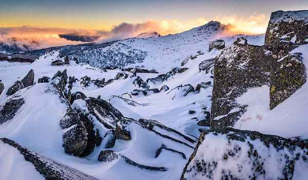 Aperçu du mont Kosciuszko en Australie