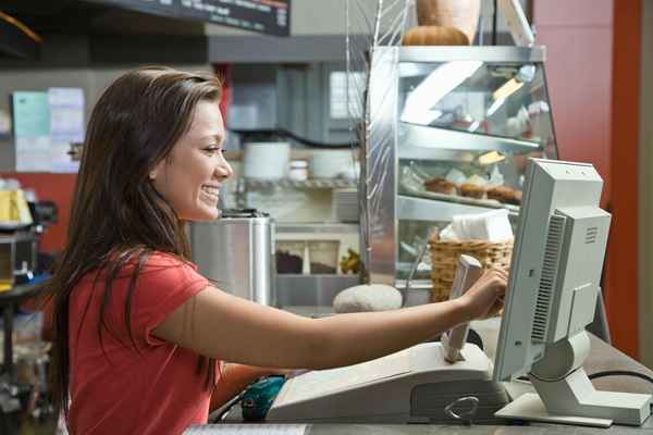 Programas de software no ponto de venda para cafeterias