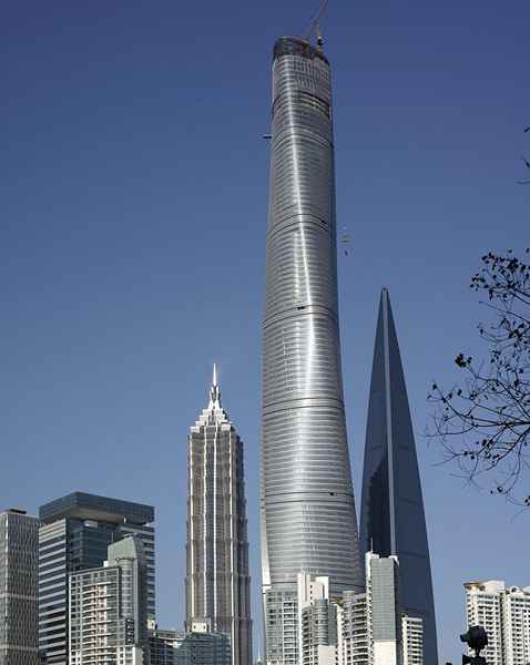 Shanghai Tower Chinas höchstster Wolkenkratzer