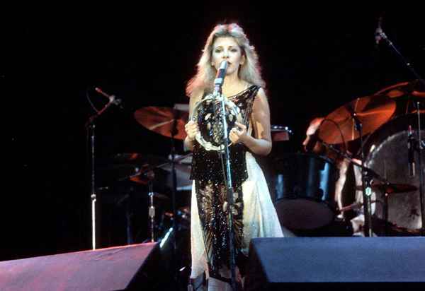 Top z lat 80. piosenki Fleetwood Mac Singer Stevie Nicks