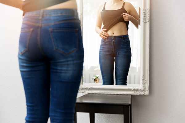 Jeans de control de barriga que te dan un estómago plano