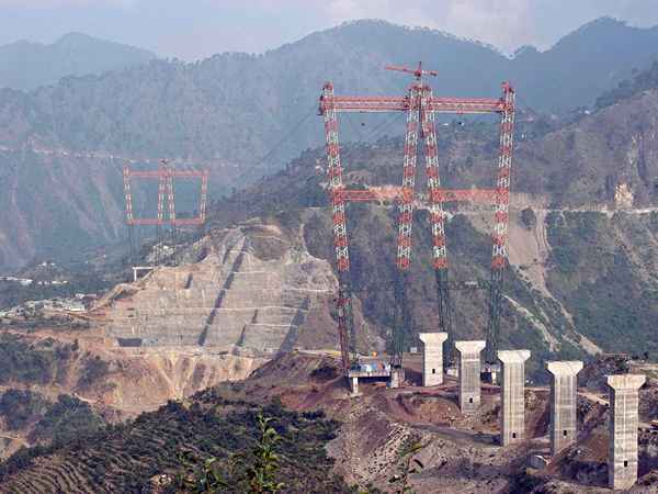 El puente ferroviario más alto del mundo