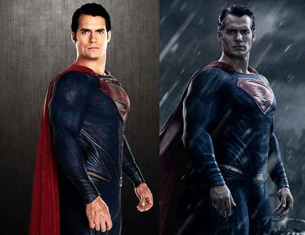 6 endringer i Supermans kostyme for Batman v Superman Dawn of Justice