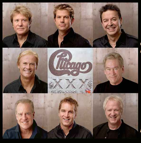 En liste over de beste 80 -tallssangene fra Band Chicago