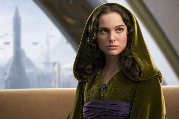 Un perfil de Padmé de Star Wars Amidala