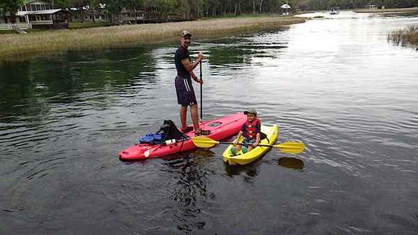 Los mejores lugares para kayak en el río Rainbow de Florida