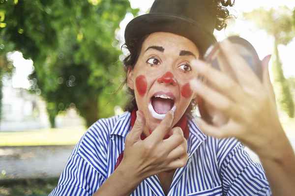 Easy Clown Face Painting Design