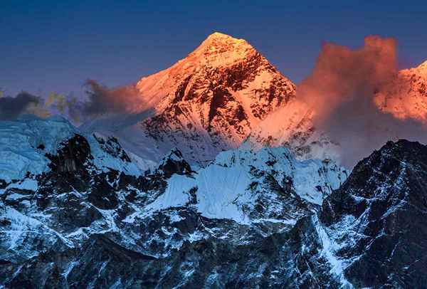 Fakten über den Mount Everest höchsten Berg der Welt