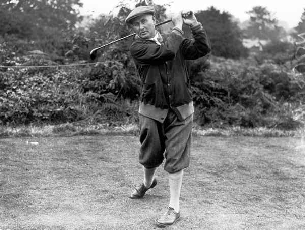 Harry Vardon, früher Riese des Profi -Golfs