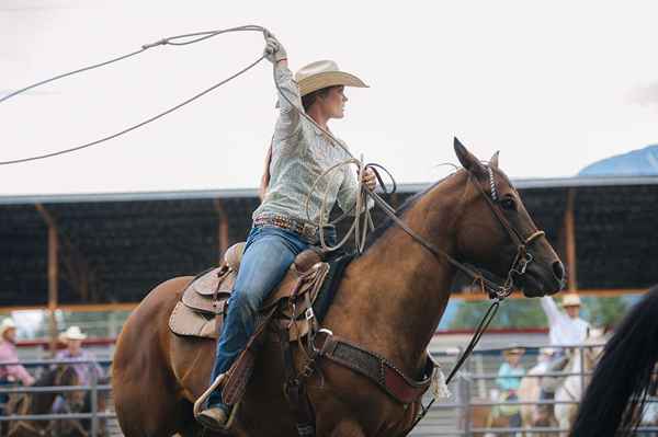 Wie man ein Rodeo Cowboy oder Cowgirl ist