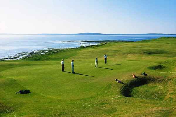 Wie man das irische Four Ball Golfturnierformat spielt