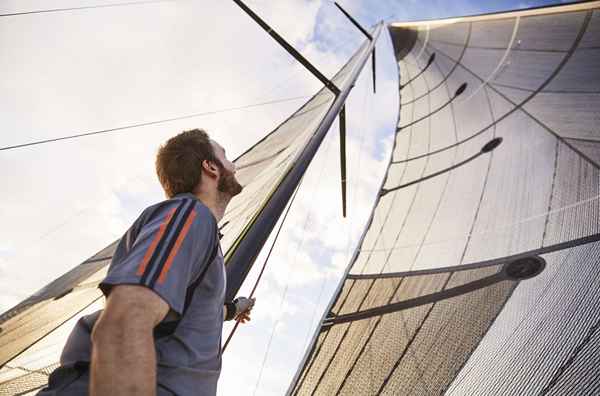 Comment élever la voile de main