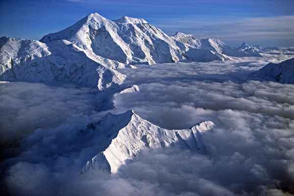 Mount Foraker terceira montanha mais alta do Alasca